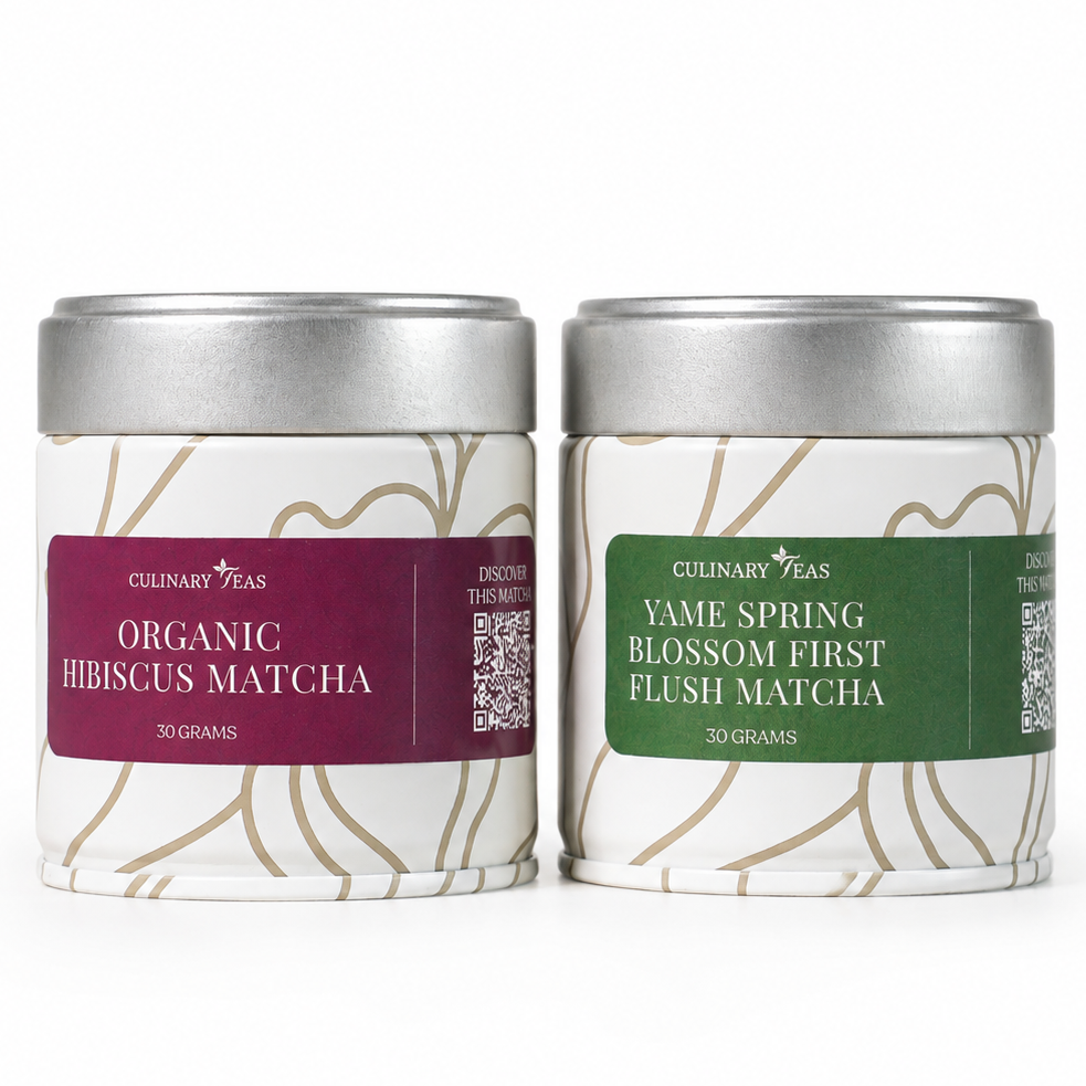 Yame & Hibiscus Matcha Duo