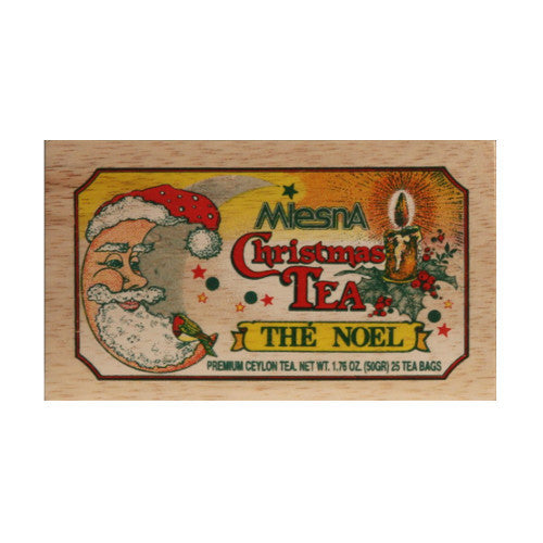 Christmas Moon 25 tea bags in wood chest