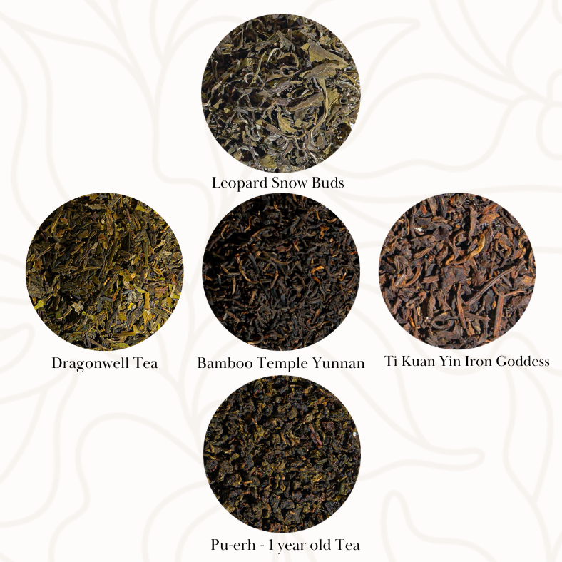 Chinese Tea Sampler Gift Collection