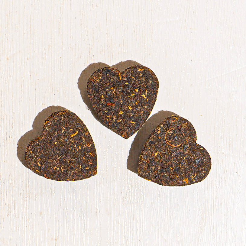 Black Tea Pressed Hearts