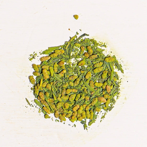 Genmaicha Extra Green with Matcha