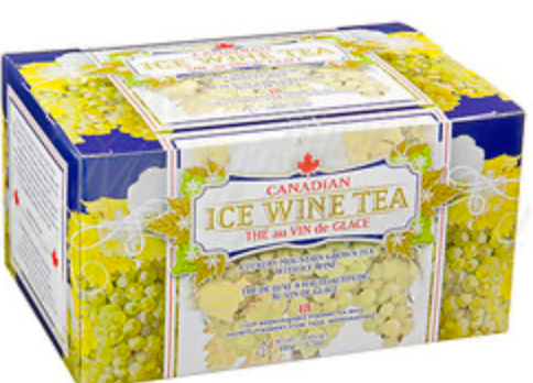 Canadian Ice Wine 48 Tea Bags Decorative Packaging