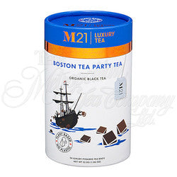 Boston Tea Party Decorative Pyramid Tea Bag Canister
