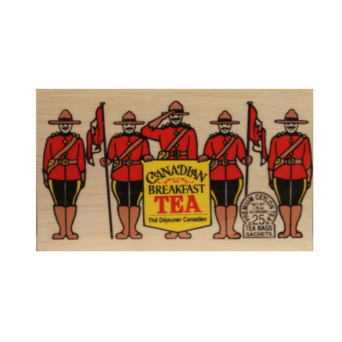 Canadian Breakfast 25 tea bags in wood chest