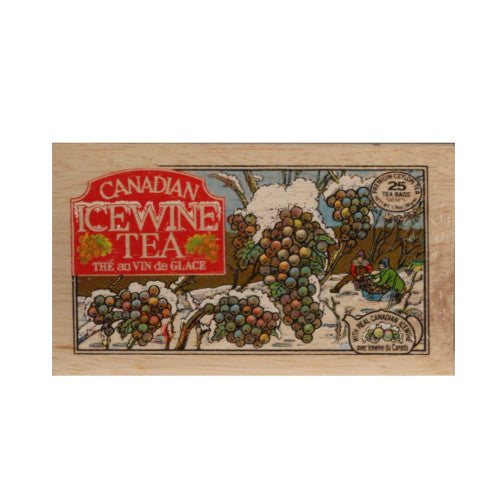 Canadian Ice Wine 25 bags in wood chest