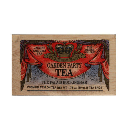 Buckingham Palace 25 tea bags in wood chest