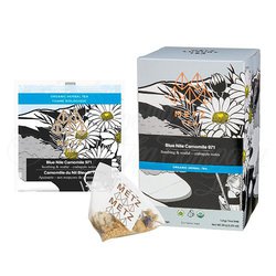 Organic Blue Nile Chamomile Herbal Tea (25 Loose-Leaf Pyramid Teabags Carton)