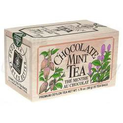 Chocolate Mint Tea Bag Softwood Chest