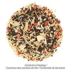 Cochin Masala Chai Black Tea (25 Loose-Leaf Pyramid Teabags Carton)