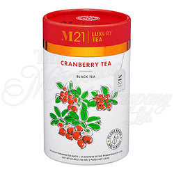Cranberry Tea Decorative Tea Bag Canister