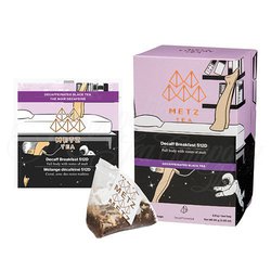 Decaf Breakfast Tea (25 Loose-Leaf Pyramid Teabags Carton)