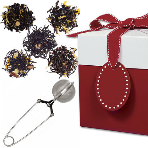 Dessert Collection with Mesh Pincer Spoon in a Gift Box